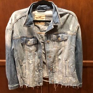 Hollister denim jacket!